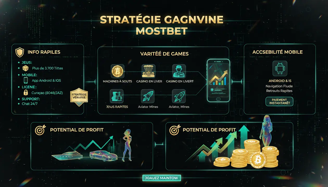jouer sur Mostbet casino